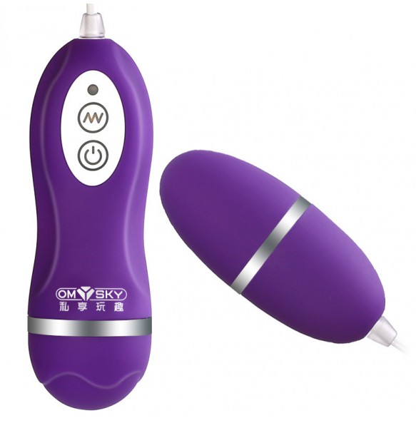 Taiwan OMYSKY - Stimulate Single Vibrating Eggs (Purple)